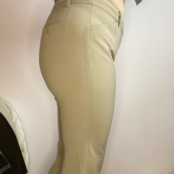 Beige Flare Trousers - The Christie Fit - Picture 5 of 7